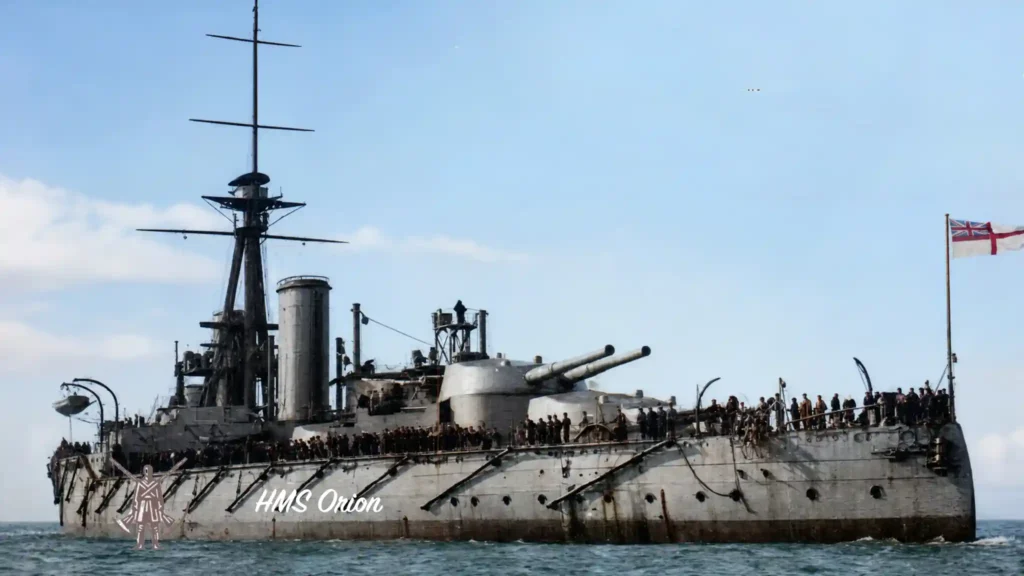 L’engrenage de la Grande Guerre HMS Orion