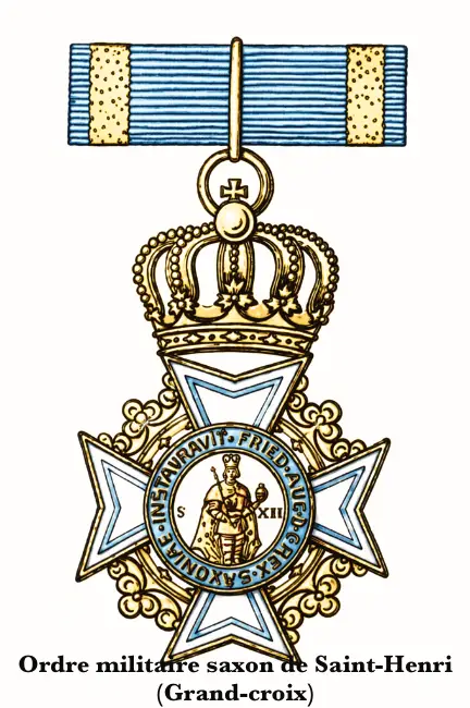 Ordre militaire saxon de Saint Henri (Grand-Croix)