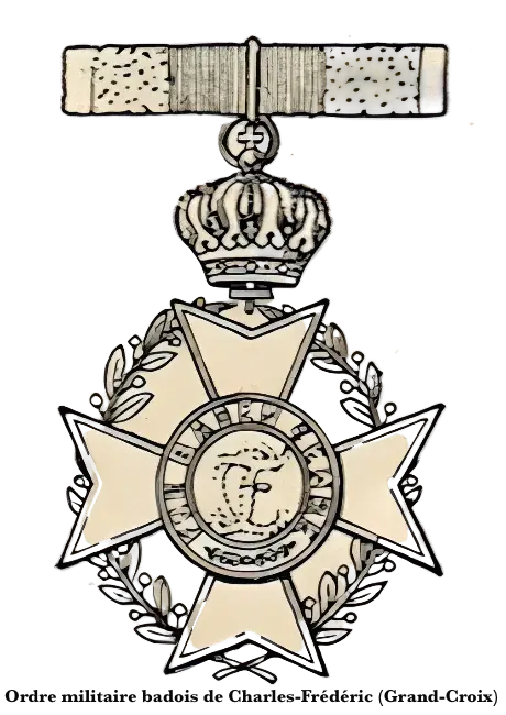 Ordre militaire badois de Charles-Frédéric (Grand-Croix)