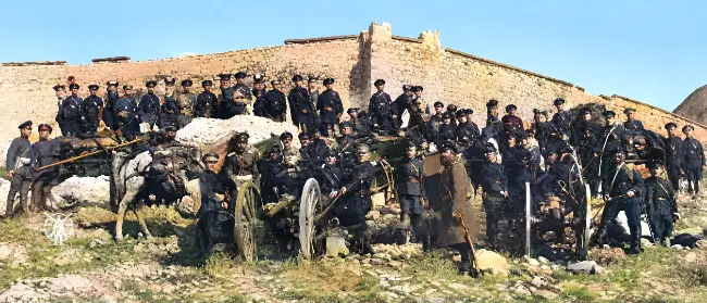 Artillerie de montagne de l'armée russe
