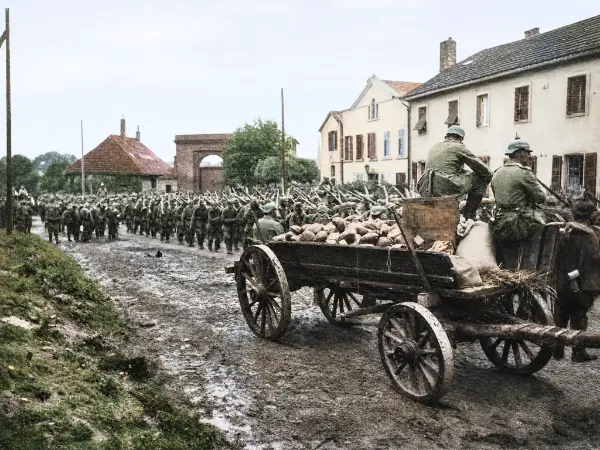 Août 1914 : Quand la propagande du Kaiser s’emparait des ordres d'un général français dieuze 1 pix