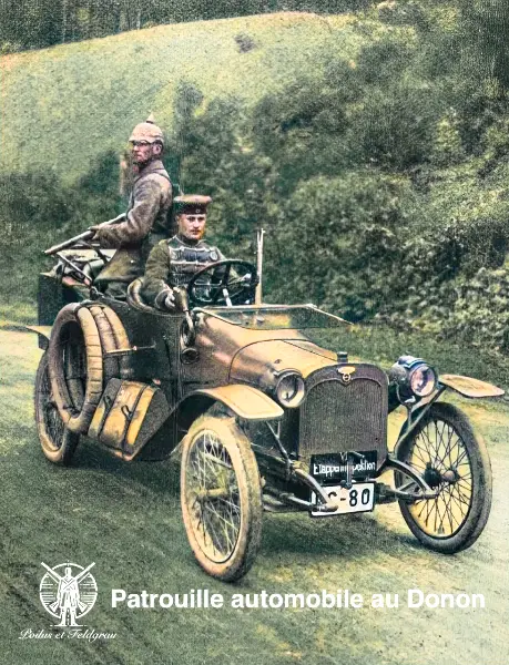 Patrouille automobile au Donon Patrouille automobile au Donon