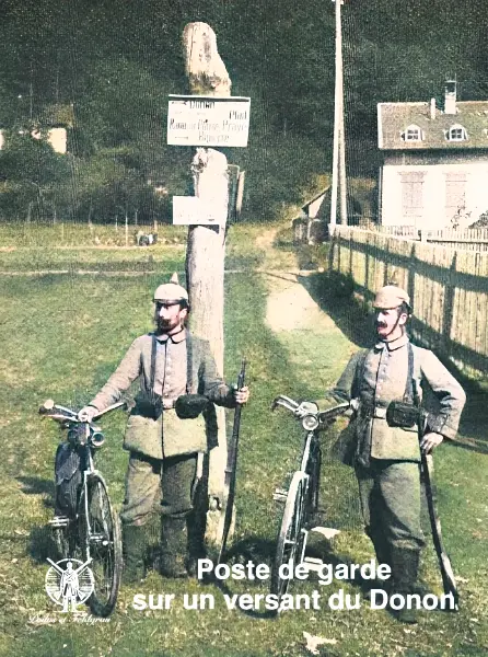 Poste de garde au Donon Poste de garde allemand au Donon