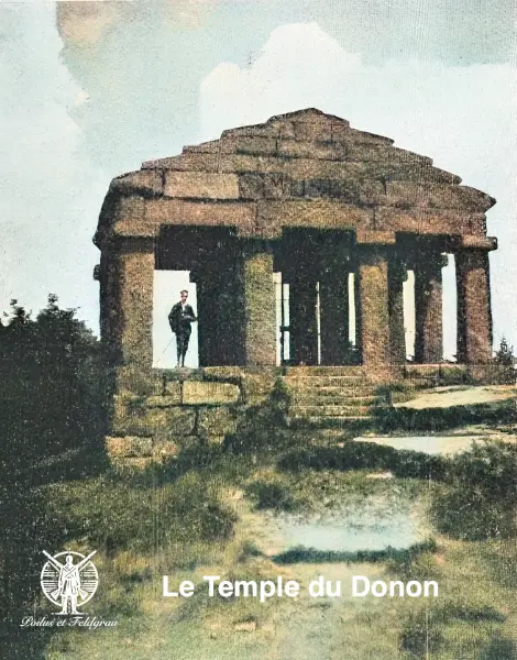 Temple du Donon Temple du Donon en 1914