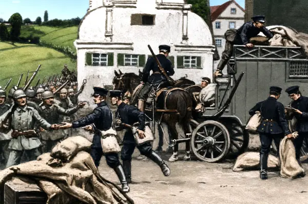 Lettres remises par les soldats à la Feldpot