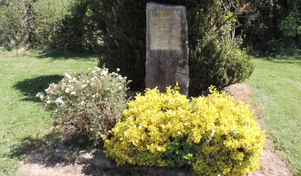 Stèle Lucien Bersot à Fontenoy (Aisne)