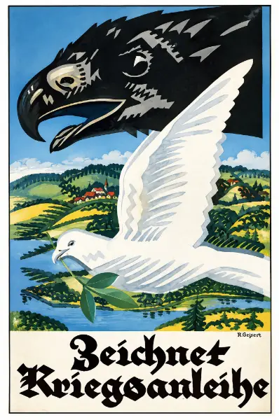 Affiche de Guerre Allemagne