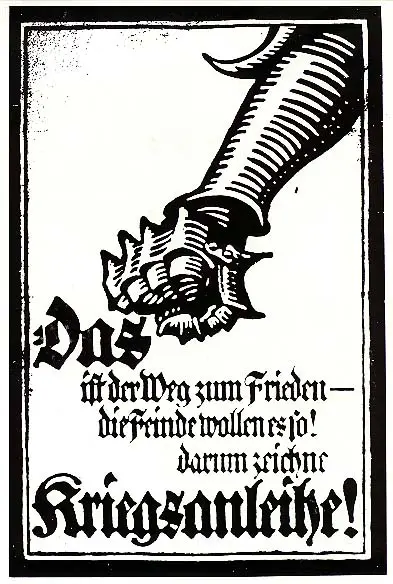 Affiche emprunt Allemagne